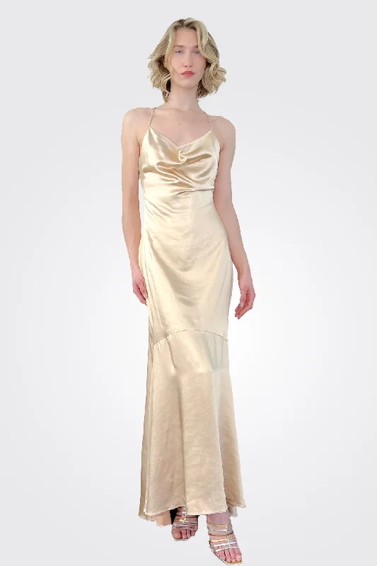 Aisle Dress - Gold