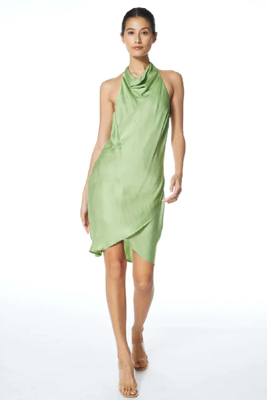 Besos Cocktail Dress - Green Tea