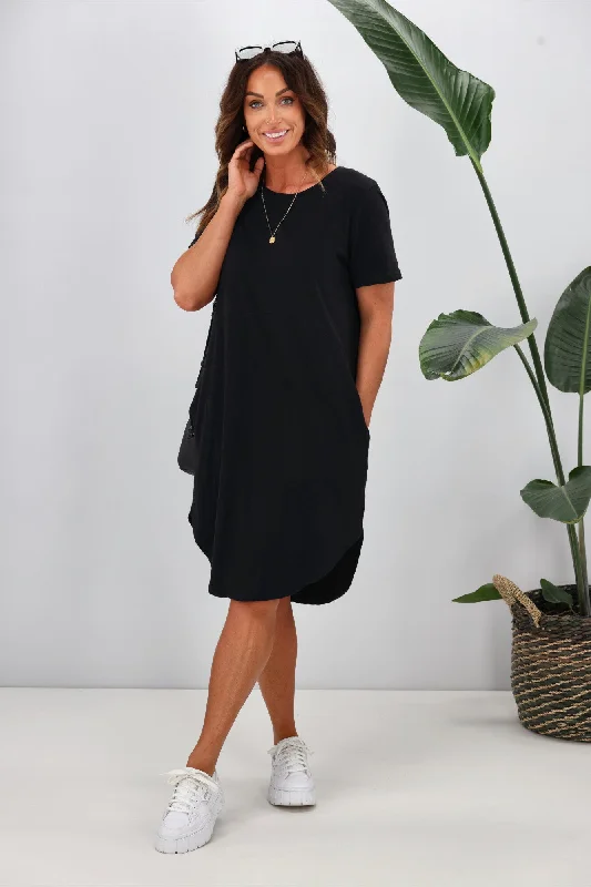 Foxwood Bay Dress Black