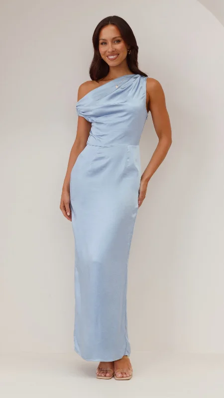 Harlowe Maxi Dress - Blue