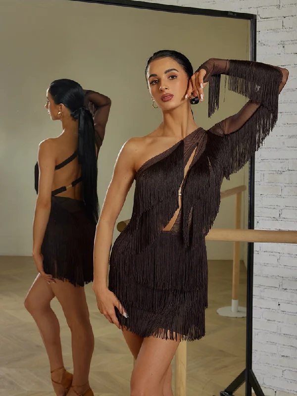 Swana Fringe Dress #2395