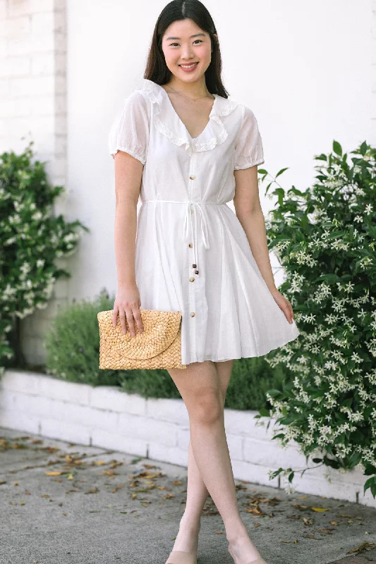 Tammy Buttoned Mini Dress