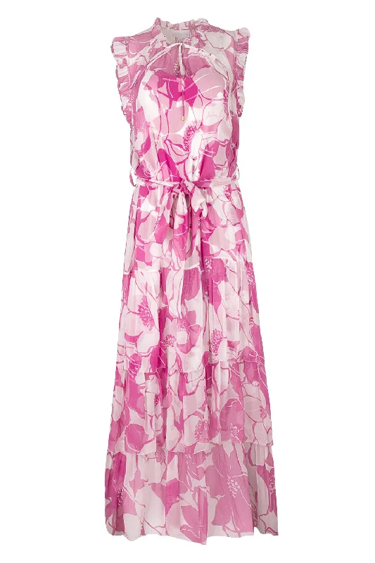 Christian Dress - Pink Floral