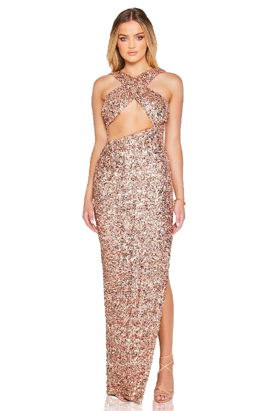 Luma Cut Out Gown