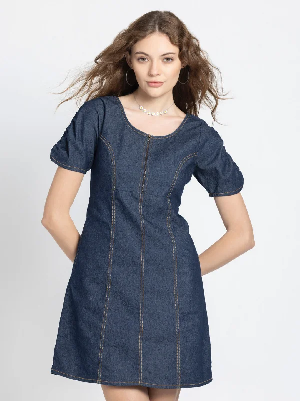 Milan Denim Dress