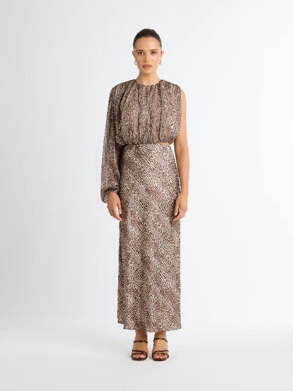 MOROCCAN KINGDOM MIDI DRESS