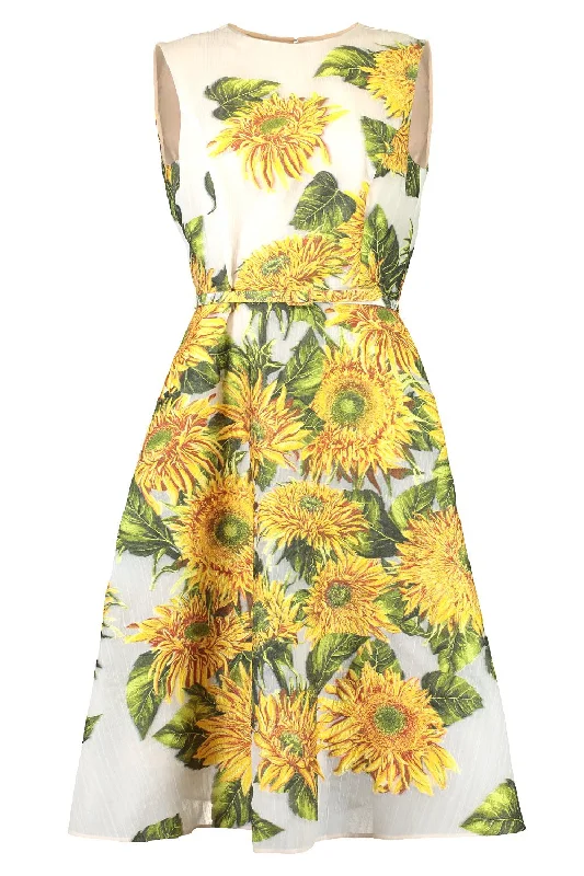 Sunflower Fil Coupe Cocktail Dress