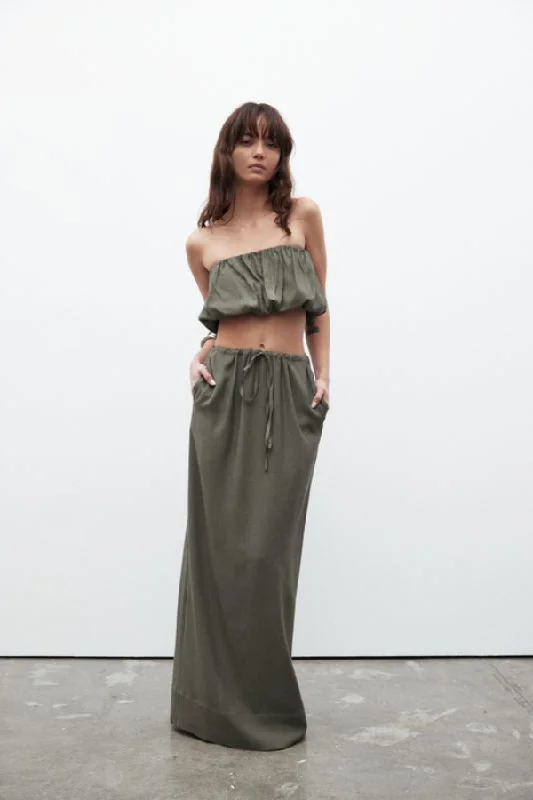 Selena Skirt Slate