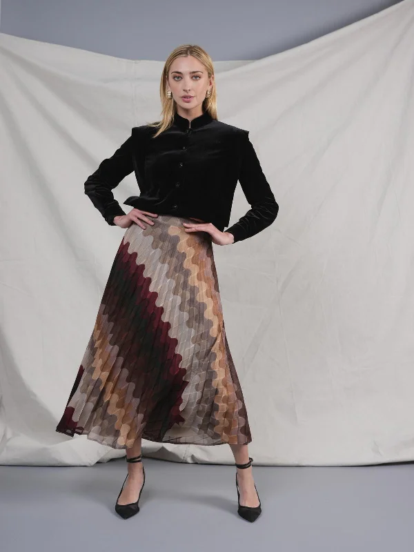 Mikobella Multi Printed Skirt