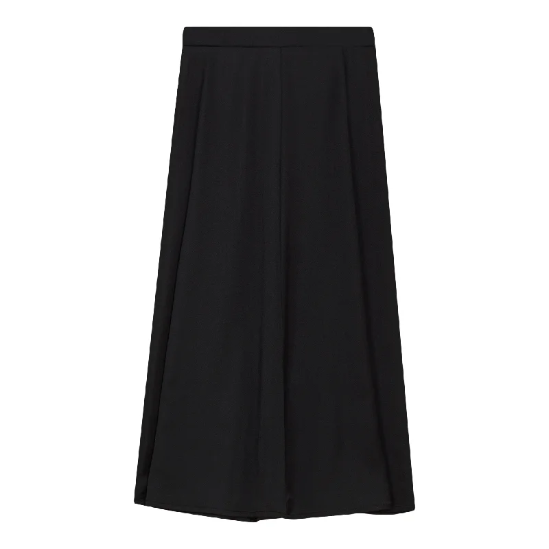 Noni Black Satin Skirt DW4YT3601S